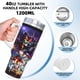 thumbnail image 5 of Vaso Térmico de Acero Inoxidable Desmarcar Gravity Falls 1180ml, 5 of 6