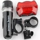 thumbnail image 2 of Luz Linterna Led Para Bicicleta Delantera Y Trasera Roja De Bicicleta Pilas AAA (no incluídas), 2 of 4