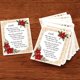 thumbnail image 2 of Juego de 40 tarjetas de oración con collage de flor de Pascua – HOLIDAY PEAK, 2 of 4