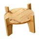 thumbnail image 2 of Soporte de exhibición para dispensador de bebidas, soporte de madera, base redonda, soporte para hervidor frío, multiusos para encimeras de cocina y f 20 cm de diámetro, 2 of 5