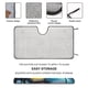 thumbnail image 2 of Constructores de Bugs Bunny Parasol para Parabrisas Delantero Protector Plegable, Visera Solar para Auto Bloquea Rayos UV Mantiene tu Vehículo Fresco 130cm*70cm, 2 of 6