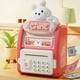 thumbnail image 4 of Alcancia Caja Fuerte Kawaii Clave Huella Digital Infantil rosa, 4 of 5