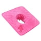 thumbnail image 2 of Toalla Para Mesa De Masajes De Salón, Cobertor Facial, Almohadilla Facial, Toalla Con Orificio Para La Cara, Color Rosa, 2 of 5