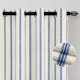 thumbnail image 1 of Cortina DriftAway, 132 x 244 cm, mezcla de lino azul marino, opaca, 2 paneles, 1 of 9