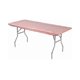 thumbnail image 1 of Manteles Kwik-Covers 183 x 76 cm, cuadros rojos y blancos, paquete de 5, 1 of 3