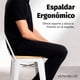 thumbnail image 3 of Taburete Tolix De Madera 66cm Con Respaldo Venhouse Blanco, 3 of 10