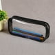 thumbnail image 5 of Stylish Clear PVC Zipper Pencil Bag for Toiletries, Exam, and Travel - Black and White, 5 of 5