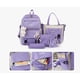 thumbnail image 2 of Mochila Escolar 5 Piezas Kit Violeta, 2 of 3