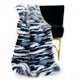thumbnail image 1 of Manta de lujo de piel sintética Plutus Fancy de Plutus Brands, azul, 150 x 230 cm, 1 of 4