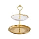 thumbnail image 1 of Estante Para Tartas, Plato Para Dulces, Plato De Frutas, Soporte Para Repostería Para Fiesta Comercial, Cumplea?os, B, Dorado, 1 of 5