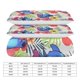 thumbnail image 3 of Stitch Palm Leaf 3 Pieces Duvet Cover Set Full Size Super Soft Fade Resistant Microfiber, 3 of 4