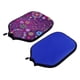 thumbnail image 2 of 2 Piezas De Neopreno Pickleball Paddle Cubierta Con Cremallera Funda Protectora Púrpura Azul Oscuro, 2 of 5