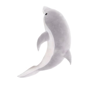 Magideal - Juguete De Peluche De Creativo, Cojín De Juguete De Peluche, Muñeco De , Juguete De Peluche Para El Hogar, Sofá, Dormitorio, Decoración , Gris 50Cm