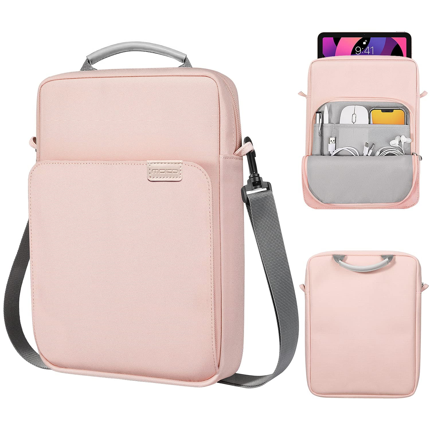 Funda Para Tablet Moko De 12,9 Pulgadas Para Ipad Pro Y Air Pink