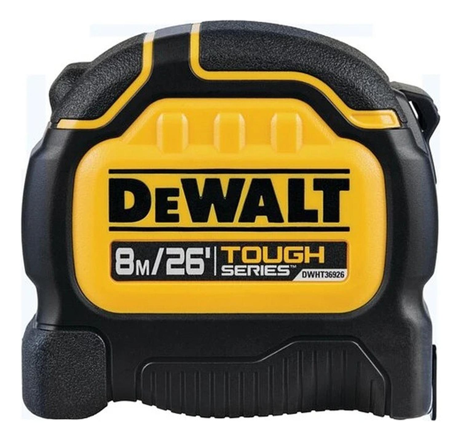 Huincha De Medir Dewalt Toughseries 8M/26' Dwht36926S Amarillo