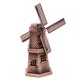 thumbnail image 1 of arte de la estatuilla del modelo del molino de viento holandés del metal de cobre para la decoración del estante, 1 of 3