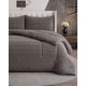 thumbnail image 1 of Juego de Cubrecama Sherpa con Relieve Trenzado King, 1 of 6