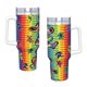 thumbnail image 4 of Osos Bailarines Vaso aislado de acero inoxidable con asa, diseño temático, regalo para familia, amigos y fans; incluye pajita y encaja en el portavasos estándar, 40 oz, 4 of 6