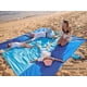 thumbnail image 3 of Manta de playa WEKAPO, resistente a la arena, extra grande, 3 x 2,8 m, para 2 a 8 adultos, 3 of 9