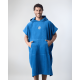 thumbnail image 1 of Toalla poncho adulto playa - polemic liso Azul, 1 of 3