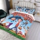 thumbnail image 3 of Lluvia de Hamburguesas Conjunto de sábanas temático, trío de piezas, cómodo y amigable con la piel, diseño único, regalo de decoración para el hogar para familiares, amigos y fans,173cm *218cm, 3 of 6