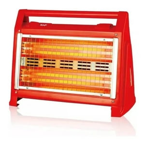 Raf - Calefactor Estufa Cuarzo 2400W Rojo R1176