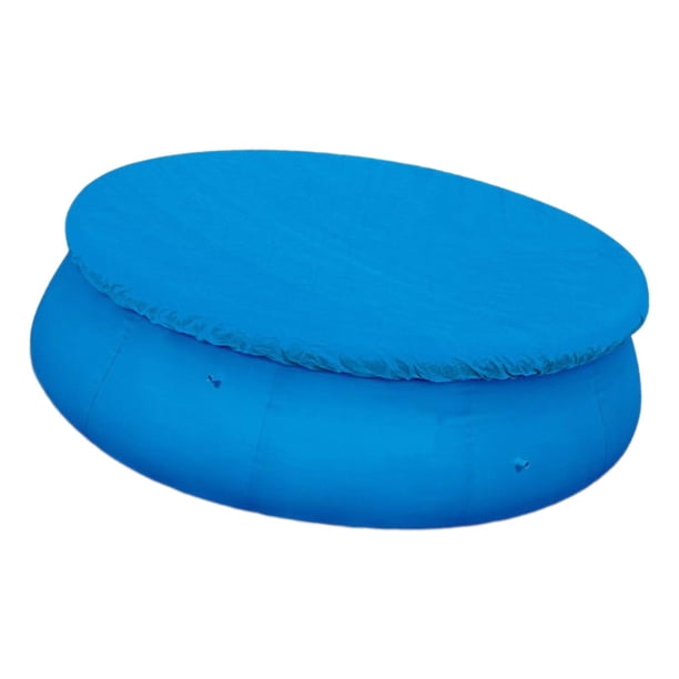 Cubierta redonda para piscina, cubierta inflable redonda para piscina, cubierta inflable multifuncional de PE para piscina de jardín , Diámetro 210cm