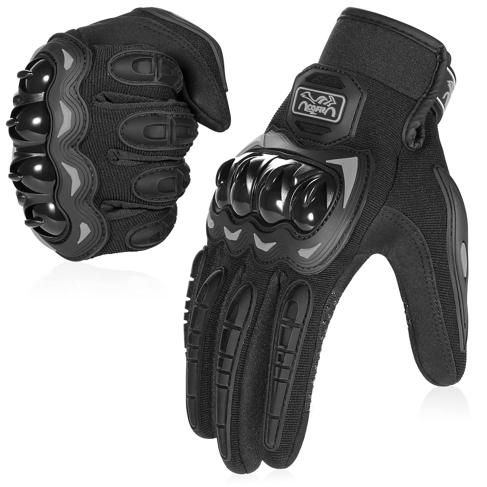 Guantes De Moto Cofit Con Pantalla Táctil Completa, Negros, Xl