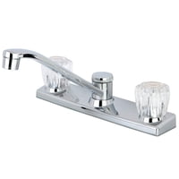 Grifo De Cocina Kingston Brass Columbia Con Caño De 8 Pulgadas