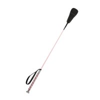 Ioensy - Ayuda De Entrenamiento Deportivo De Látigo De Goma Suave De Caballos Para Pasajeros De Caballos Pink Pink