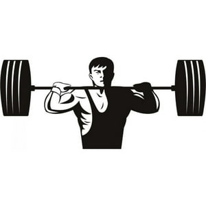 Rienda Libre Graphics - Decomural Weightlifting Weights Athletics Ws-18613