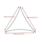thumbnail image 4 of 1pc Outdoor Sun Shelter Waterproof Awning Tent Canopy Garden Beach Picnic Camp Shade Tarp Travel Awning Sunshade Gazebo, 118.11inch, 4 of 5