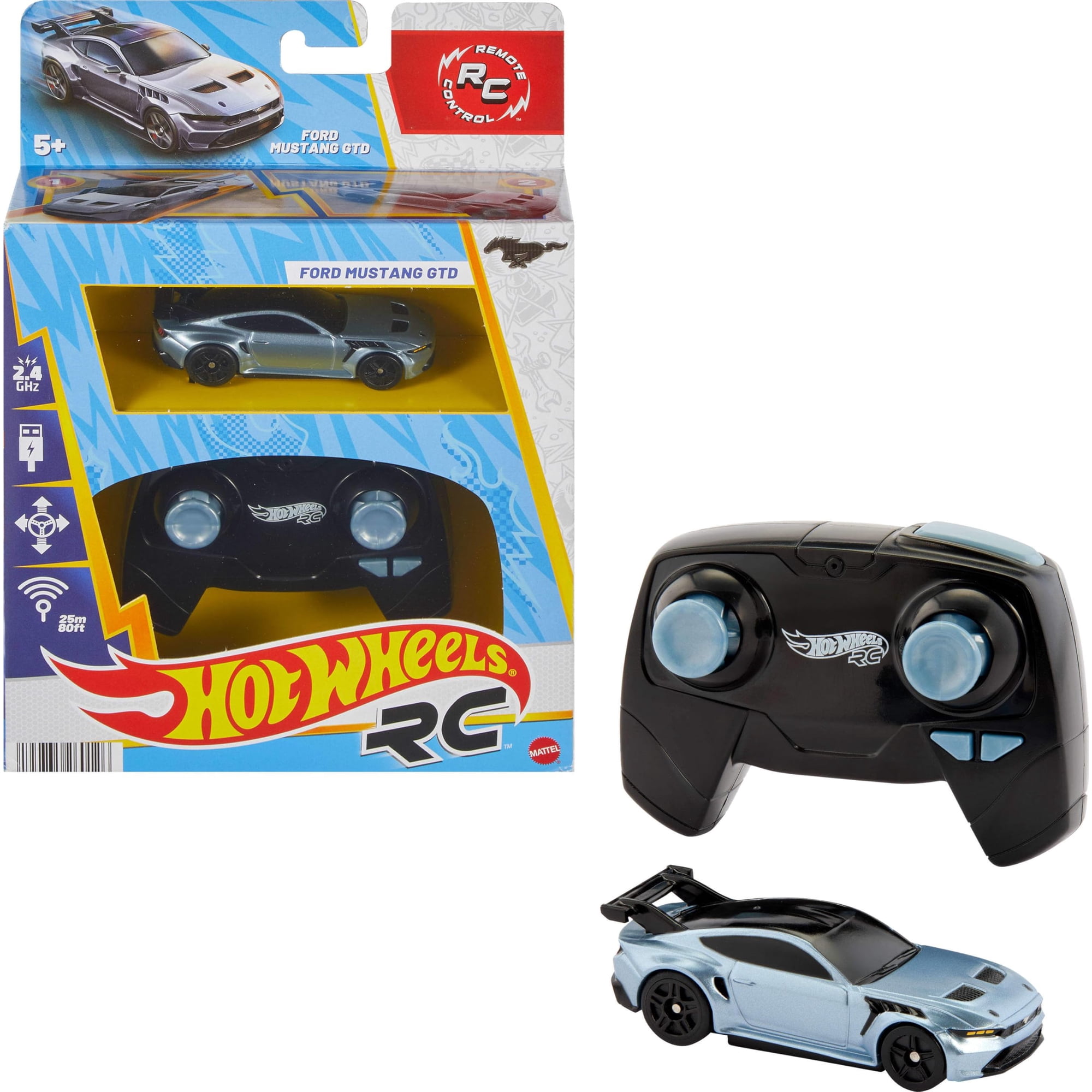 Auto De Juguete Hot Wheels Ford Mustang 1:64