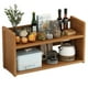 thumbnail image 1 of Estante De Madera 2 Niveles Organizador Cocina/ Baño Repisa, 1 of 6