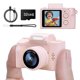 thumbnail image 1 of Cámara mini Yuejewlry 48 MP 1080 p 32 GB rosa, 1 of 7