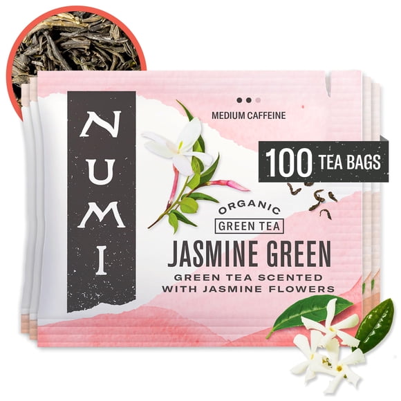 Té verde Numi Organic con jazmín 100 bolsitas