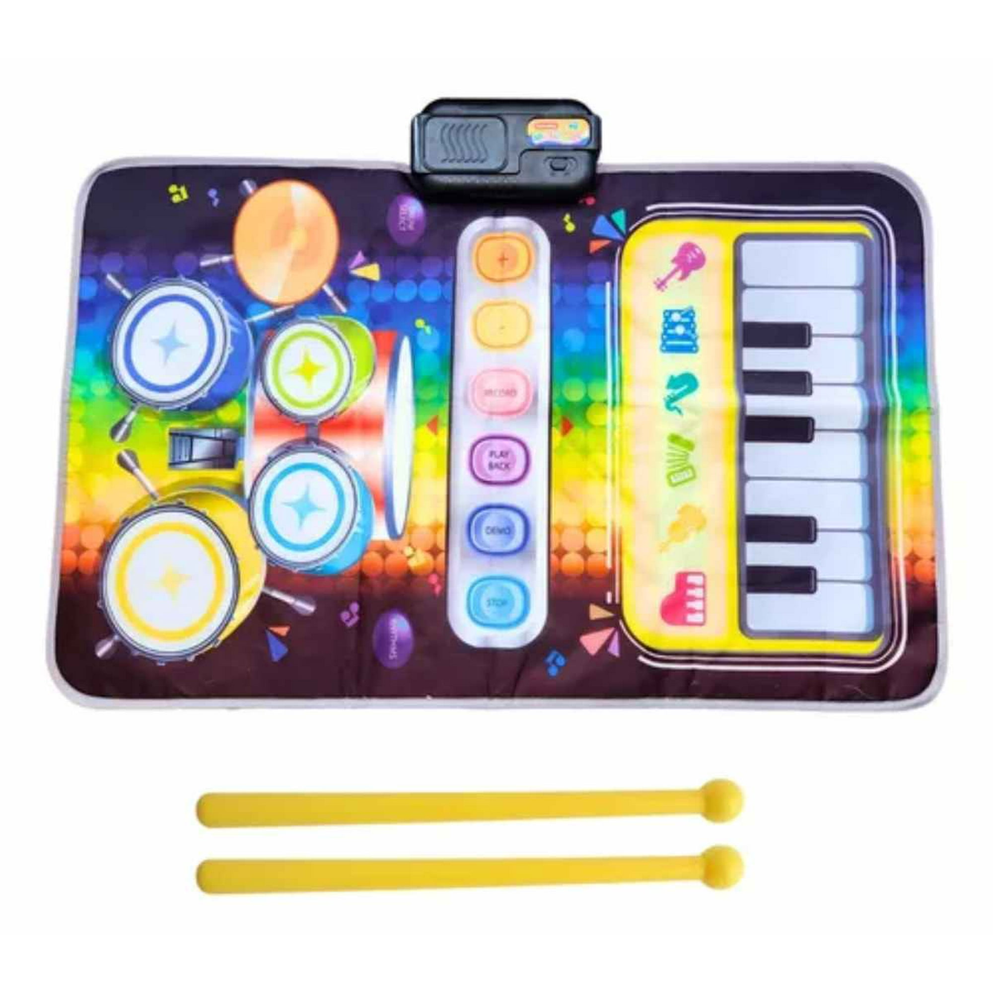 Genérico - Alfombra Con Piano Y Tambor