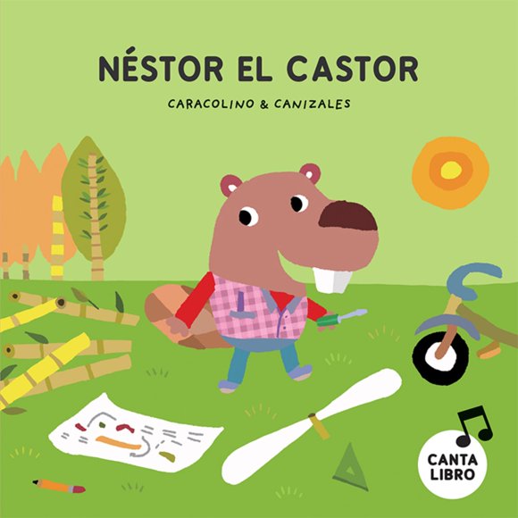 Lee y canta con Caracolino - Néstor el castor