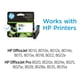 thumbnail image 2 of Cartucho de tinta HP 910XL cian de alto rendimiento para OfficeJet 8010, 2 of 9