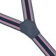 thumbnail image 2 of Tirantes Action Ward 2,5 cm a rayas azul marino 48 cm, 2 of 5