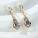thumbnail image 2 of Women's Elegant Zircon Drop Earrings 18K Gold Plated Ear Jewelry Banquet Dinner Decor For Women Girls, 2 of 3