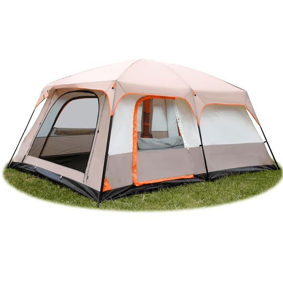 Carpa Camping Tienda Familiar 8 A 12 Personas Impermeable