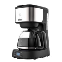 Cafetera Programable Oster® 8 Tazas En Acero Inoxidable Bvstdc10Ss