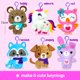 thumbnail image 5 of Kit de llaveros de costura KRAFUN Unicorn para niños de 7 a 12 años con 6 muñecas, 5 of 6