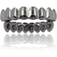 thumbnail image 1 of Grilletes bucales Hip Hop con acabado dorado de 18 quilates, 8 dientes superiores y 8 dientes inferiores, para hombres y mujeres, ajustables, de latón, sin piedras preciosas., 1 of 7