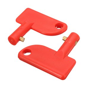 Ioensy - 2 Llaves Genéricas Para Interruptores De Desconexión De Batería Llaves De Repuesto Para Interruptores De Desconexión De Batería