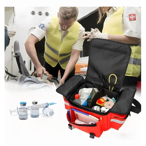 Genérico - Maleta Botiquín Primeros Auxilios Mediano Paramédico