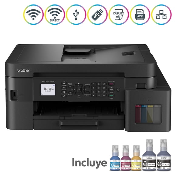 Impresora Multifuncional Inyección de tinta MFC-T930DW Negro