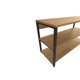 thumbnail image 2 of Zapatera Lisbon Castaño Metal, 2 of 4