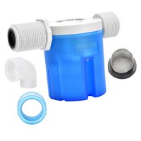 Magideal - Control De Agua Automático Interruptor De Flotador Exterior Nivel De Agua De Entrada De Agua Para Tanque De Agua Solar Acuario Automático 3/4 Pulgadas